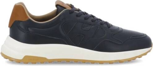 Hogan Navy Blauwe Hyperlight Sneakers Blue Heren