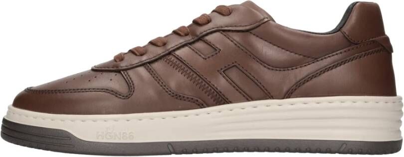 Hogan Sneakers Bruin Brown Heren