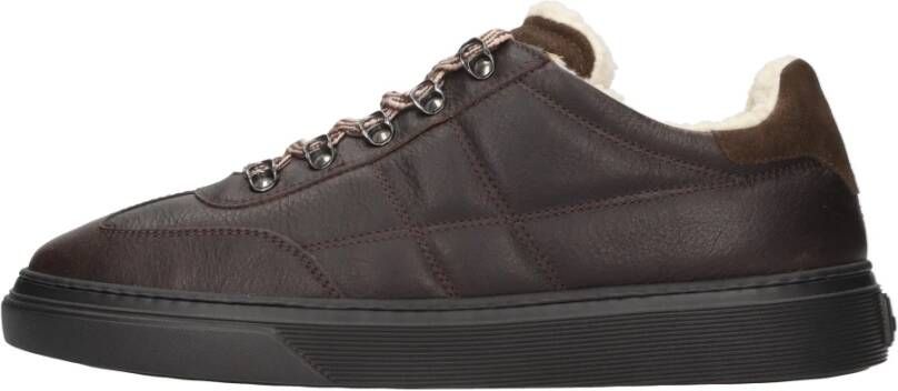 Hogan Sneakers Bruin Brown Heren