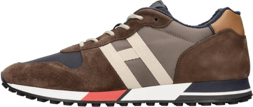 Hogan Sneakers Bruin Brown Heren