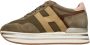 Hogan Groene Sneakers met H222 Design Green Dames - Thumbnail 2