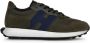 Hogan Groen Blauwe Sneakers met Memory Foam Green Heren - Thumbnail 1