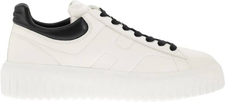 Hogan Sneakers met strepen en lichte zool White Heren