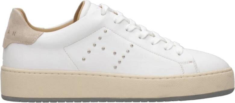 Hogan Sneakers met studs van leer White Dames