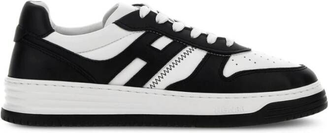 Hogan Retro-geïnspireerde H630 Sneakers Black Heren