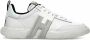 Hogan Bianco Leren 3R Sneakers Upgrade Jouw Collectie Wit Heren - Thumbnail 1