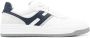 Hogan Witte sneakers met marineblauw detail White Heren - Thumbnail 1