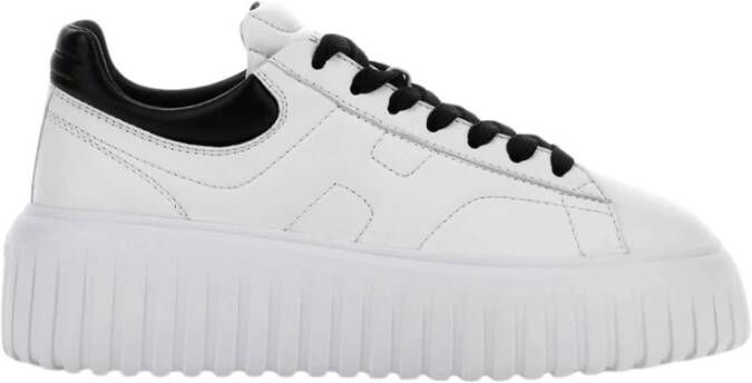 Hogan Sportieve en veelzijdige H-Stripes sneakers White Dames