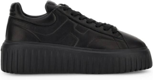 Hogan Sportieve Zwarte Sneakers met Memory Foam Black Dames