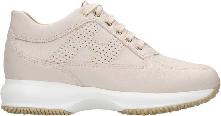 Hogan Stijlvolle damessneakers Beige Dames