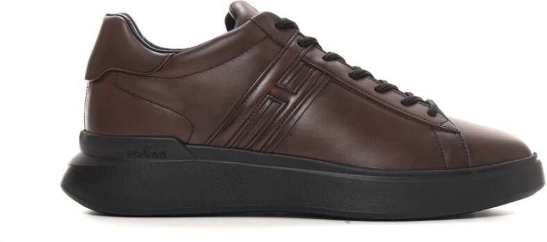 Hogan Stijlvolle Herensneakers Brown Heren