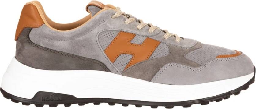 Hogan Stijlvolle Herensneakers Grijs Heren