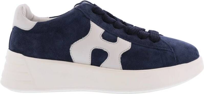 Hogan Stijlvolle Rebel H562 Sneakers voor Dames Blauw Dames