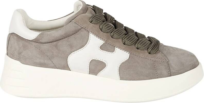 Hogan Stijlvolle Rebel Sneakers Gray Dames