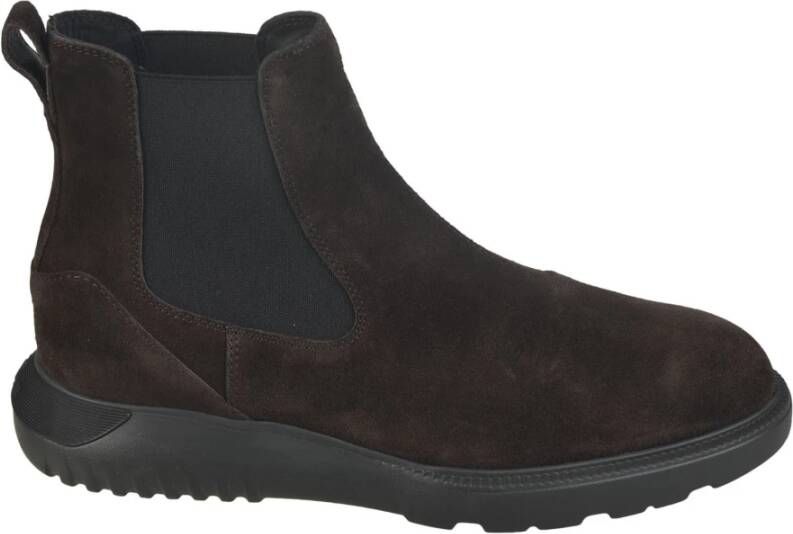 Hogan Stijlvolle Sneakers Brown Heren