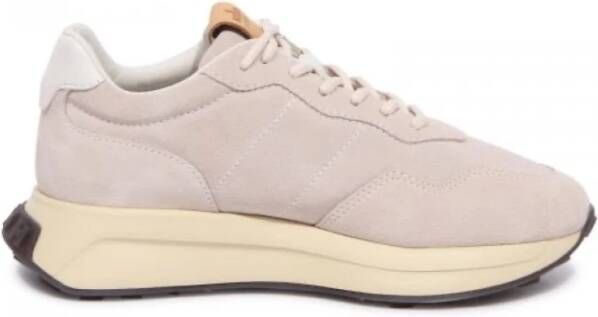 Hogan Stijlvolle Sneakers voor Mannen Beige Dames