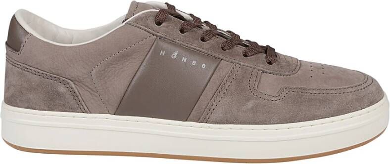 Hogan Stijlvolle Sneakers voor Mannen Gray Heren