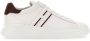 Hogan Witte Leren Sneakers met Suède Details White Heren - Thumbnail 1