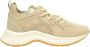 Hogan Stijlvolle Suede Sneakers Beige Dames - Thumbnail 1