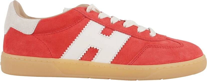 Hogan Stijlvolle Veterschoenen Red Dames