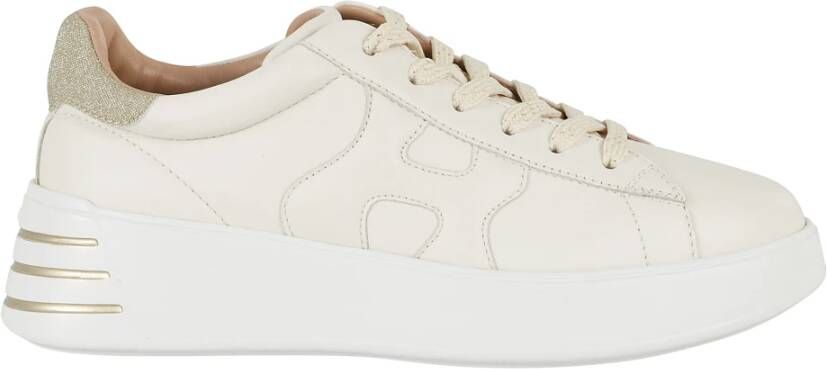 Hogan Stijlvolle Veterschoenen White Dames