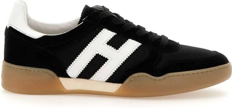 Hogan Stijlvolle Zwarte Sneakers Black Heren