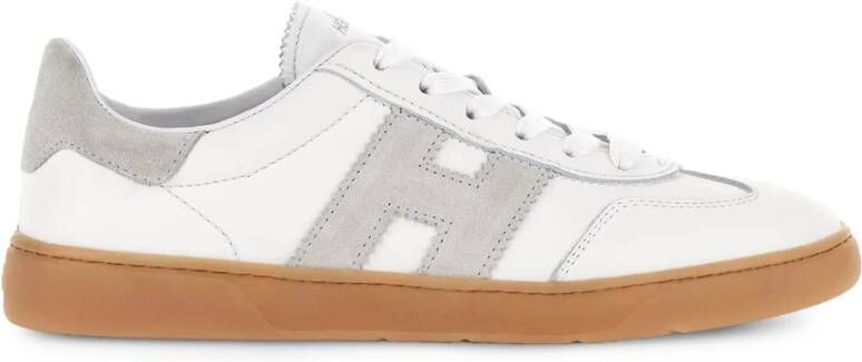 Hogan Stoere Dames Leren Sneakers White Dames