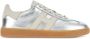 HOGAN Lage Sneakers Dames Cool Allacciato Maat: 42 Materiaal: Leer Kleur: Zilver - Thumbnail 1