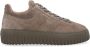 Hogan Strepen Allaccaito Mode Sneakers Brown Heren - Thumbnail 1