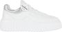 Hogan Strepen Nappa Leren Sneakers White Dames - Thumbnail 1