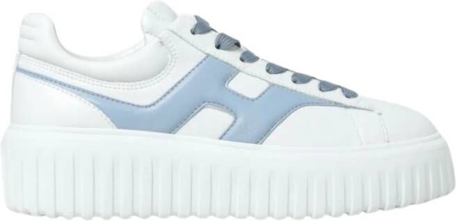 Hogan Strepen Sneakers met Memory Foam White Dames