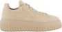 Hogan Beige H-Stripes Suède Sneakers Beige Dames - Thumbnail 1