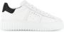 Hogan Zwarte Leren Sneakers met H Strepen White Heren - Thumbnail 1