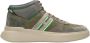 Hogan Suede Sneakers Groen Heren - Thumbnail 1