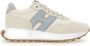 Hogan Suède Trainers Room Suiker Retro Stijl Beige Dames - Thumbnail 1