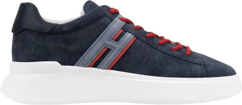 Hogan Suède Veterschoenen voor Heren Multicolor Heren