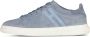 Hogan Velourslederen Sneakers met Witte Rubberen Zool Blue Heren - Thumbnail 1