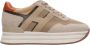 Hogan Verhoog je sneaker game met Midi H222 dames sneakers Beige Dames - Thumbnail 1