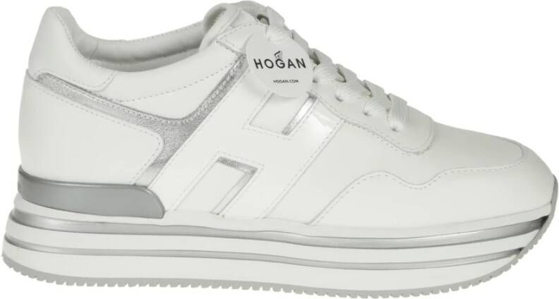 Hogan Verhoog je sneaker game met Midi H222 Sneakers Wit Dames