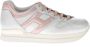 Hogan Verlichte H Large Sneakers voor Dames White Dames - Thumbnail 1