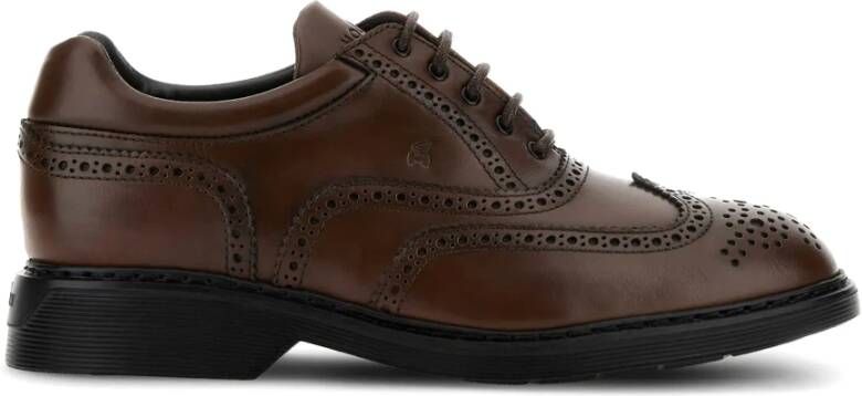 Hogan Veterschoenen Oxford Brown Heren