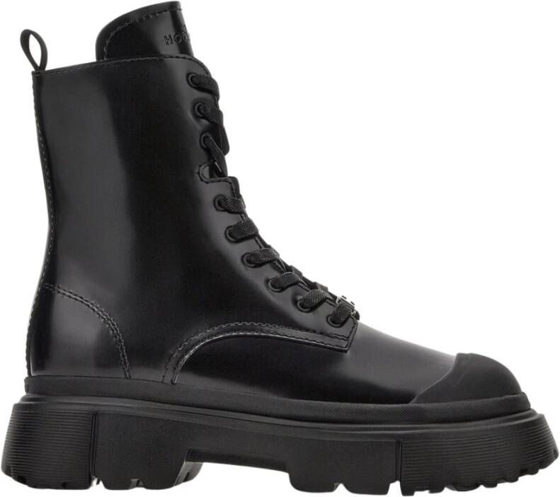 Hogan Veterschoenen Zwart Dames