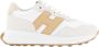 Hogan Vetersluiting Patch Sneakers White Dames - Thumbnail 1