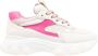 Hogan Wit Roze Veterschoenen Hyperactive Ss23 Multicolor Dames - Thumbnail 1