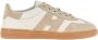 Hogan Witte en beige leren sneakers White Dames - Thumbnail 1