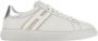 Hogan Witte en zilveren leren sneakers White Dames - Thumbnail 1