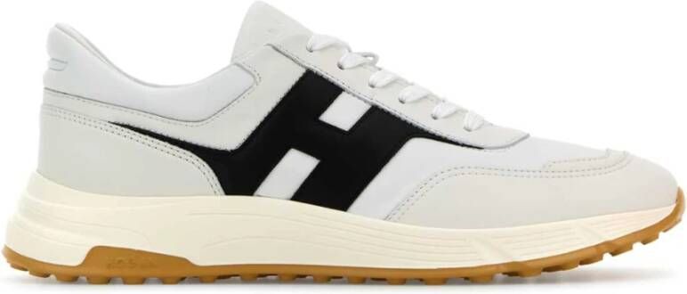 Hogan Witte Hyperlight Leren Sneakers White Heren