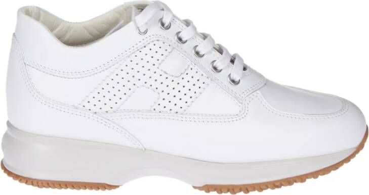 Hogan Witte Interactieve Sneakers Ss23 White Dames