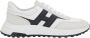 Hogan Witte lage sneakers met H-detail White Heren - Thumbnail 1