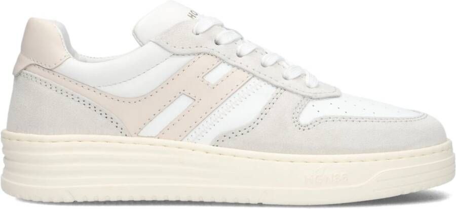 HOGAN Lage Sneakers Dames Hxw6300eu50 Maat: 40 Materiaal: Suède Kleur: Beige